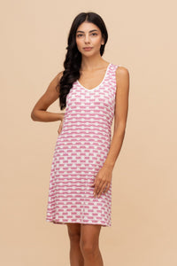 Modal Short Sleeve Nightgown (Bordeaux)