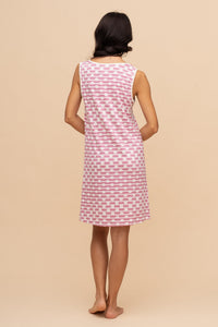 Modal Short Sleeve Nightgown (Bordeaux)