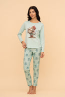 Пижама от памук с дълъг ръкав "Gorgeous"