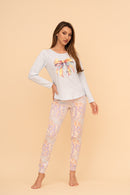 Пижама от памук с дълъг ръкав "RainBow"