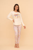 Пижама от памук с дълъг ръкав "RainBow"