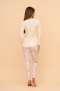 Пижама от памук с дълъг ръкав "RainBow"