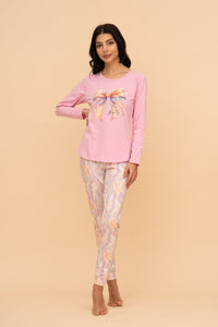 Пижама от памук с дълъг ръкав "RainBow"