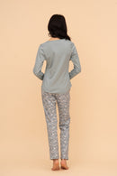 Пижама от памук с дълъг ръкав "Daisy Bunny"