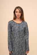 Long sleeve pajama set "Paisley"