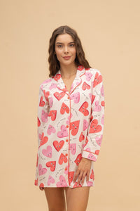 Нощница с копчета "Hearts"