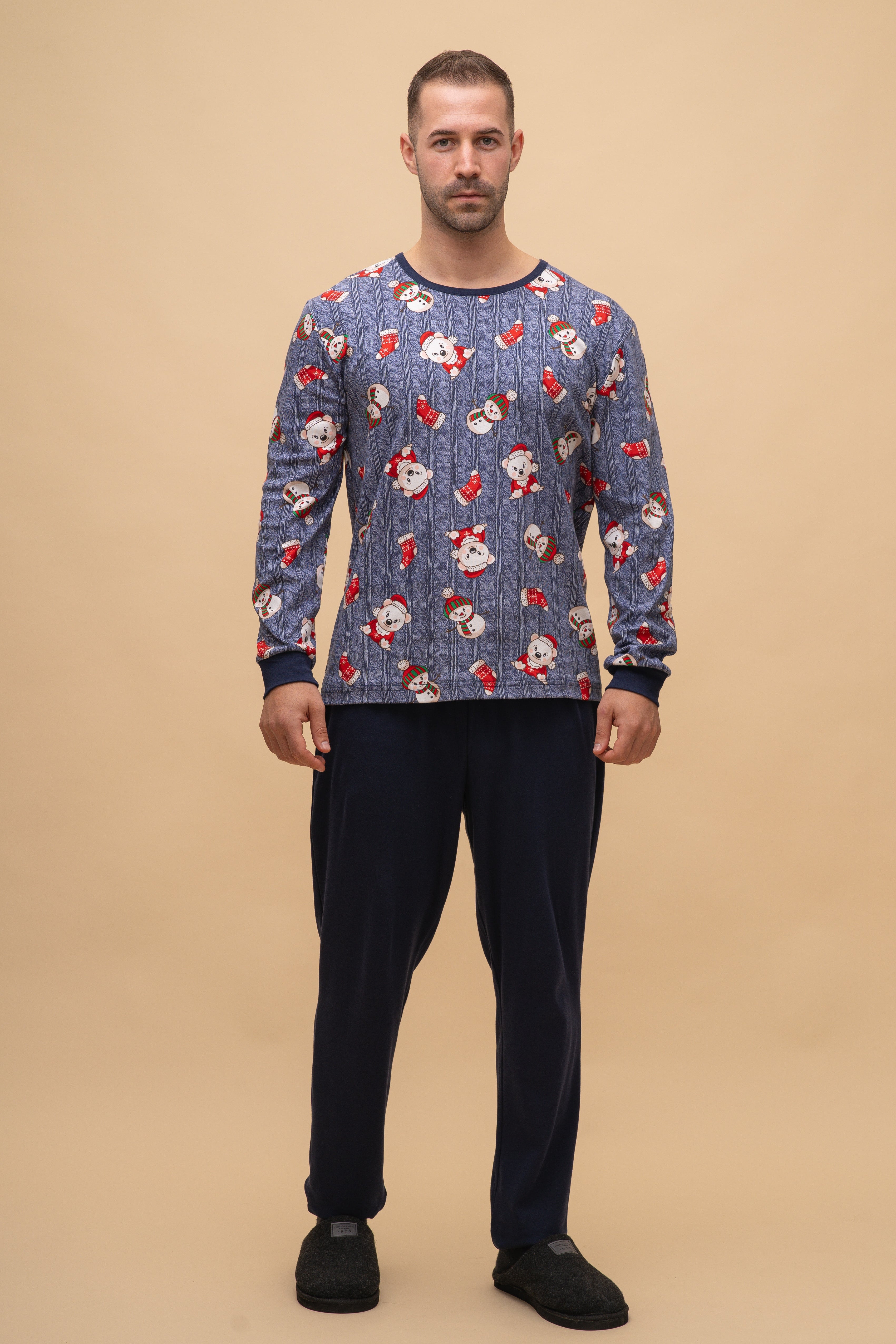 Мъжка пижама интерлог "Christmas Sweater"