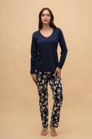 Пижама с дълъг ръкав "Magnolia bottoms"