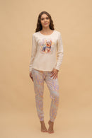 Пижама с дълъг ръкав "Lucid" (Жълта)