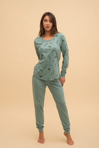 Дамска памучна пижама Иватекс Misty