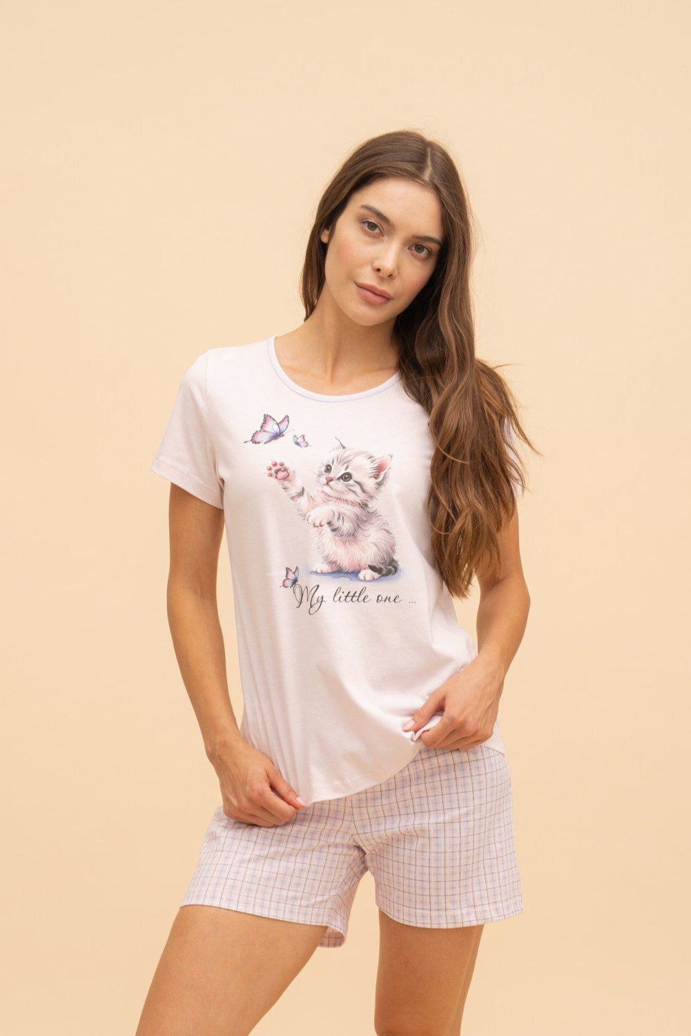 "My Little One" Pajamas (Pink)