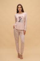 Пижама с дълъг ръкав "Winter Kitty"