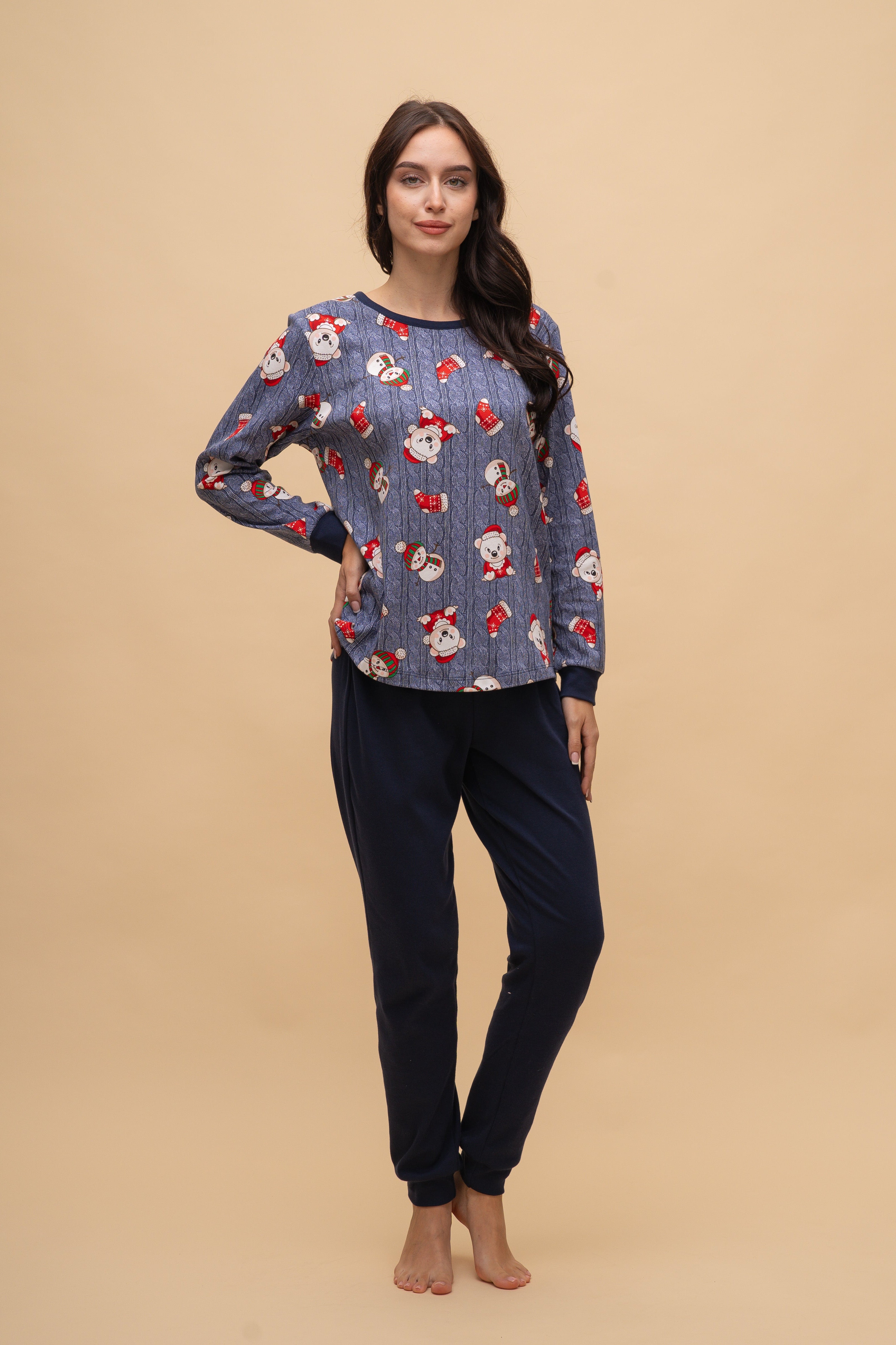 Пижама с дълъг ръкав интерлог "Christmas Sweater"